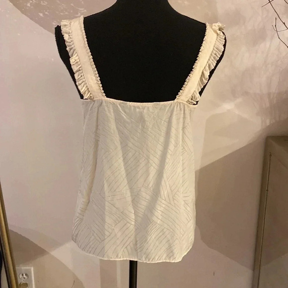 Marc by Marc Jacobs ivory silk top size 2 - Picture 4 of 5
